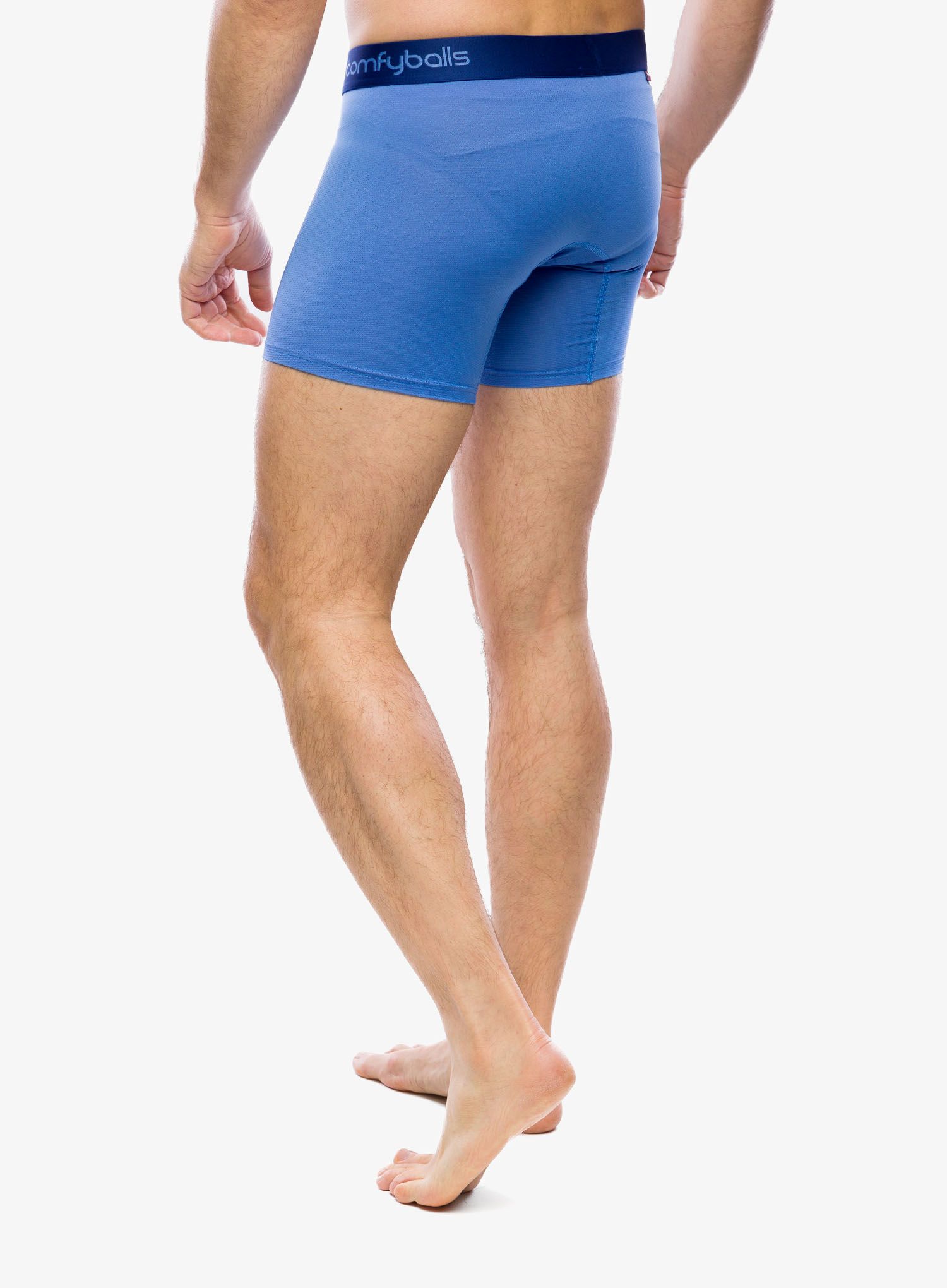 Funkční boxerky Comfyballs Long Performance - ocean blue