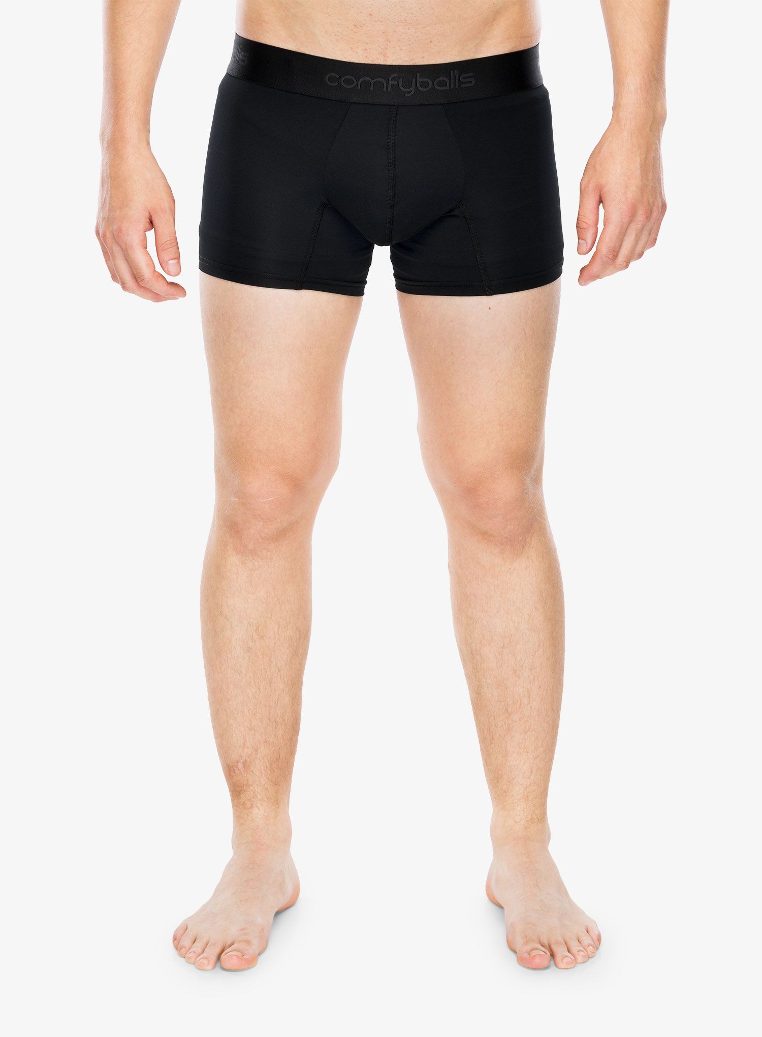 Funkční boxerky Comfyballs Regular Performance - pitch black