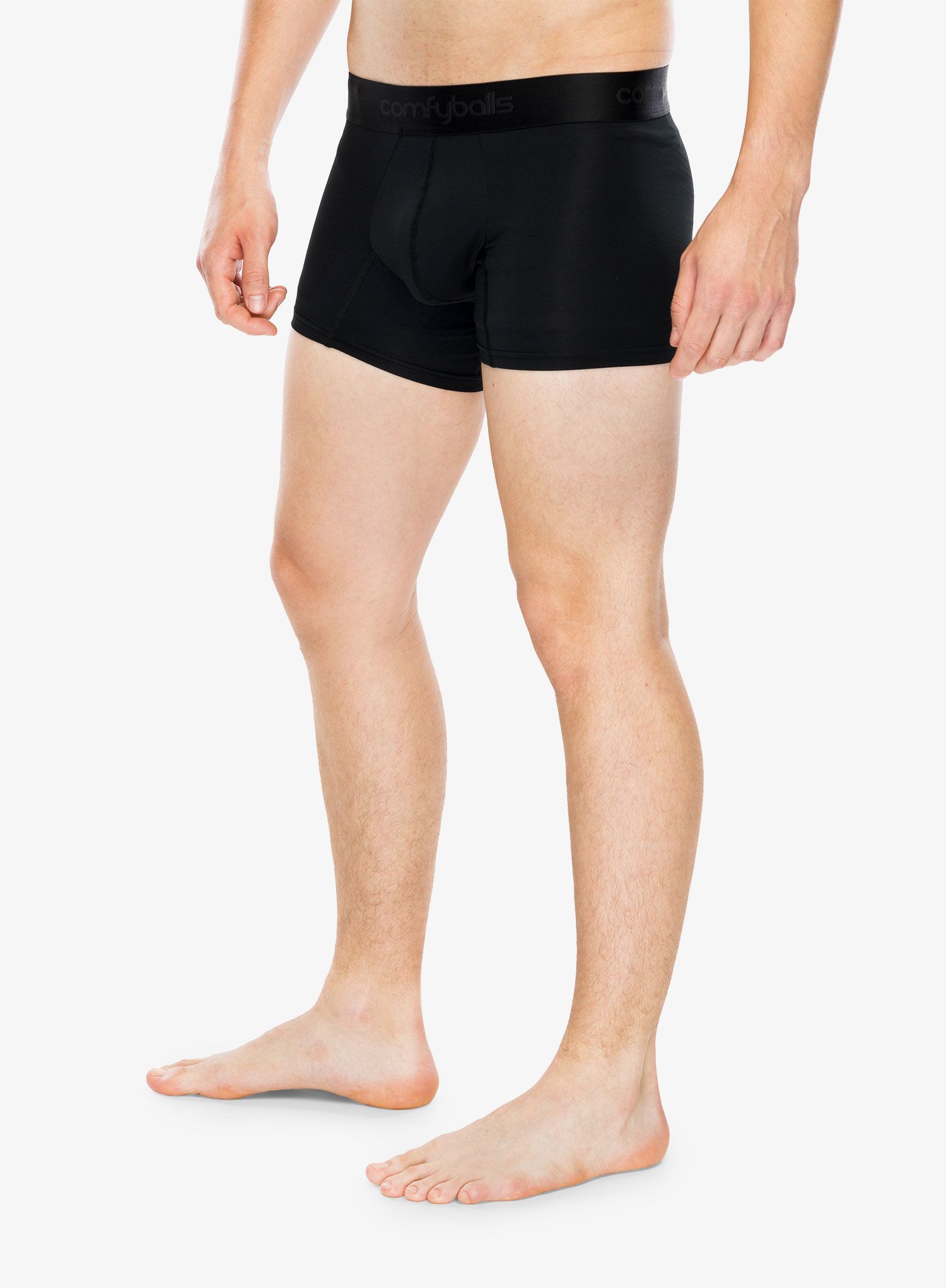 Funkční boxerky Comfyballs Regular Performance - pitch black