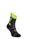 Ponožky na běhání Compressport Pro Racing Socks v4.0 Trail - black/safe yellow/neo pink