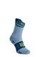 Ponožky na běhání Compressport Pro Racing Socks v4.0 Trail - denim/poseidon