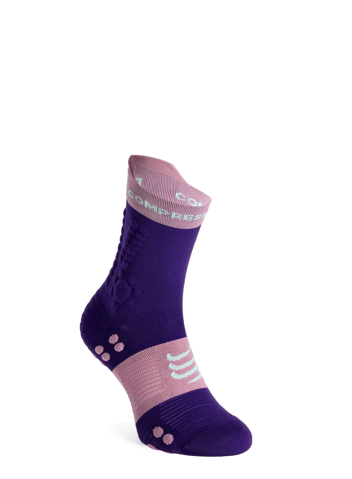 Běžecké ponožky Compressport Pro Racing Socks v4.0 Trail - purple/grape