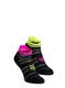 Ponožky na běhání Compressport Pro Racing Socks v4.0 Ultralight Run Low - black/safe yellow/neo pink