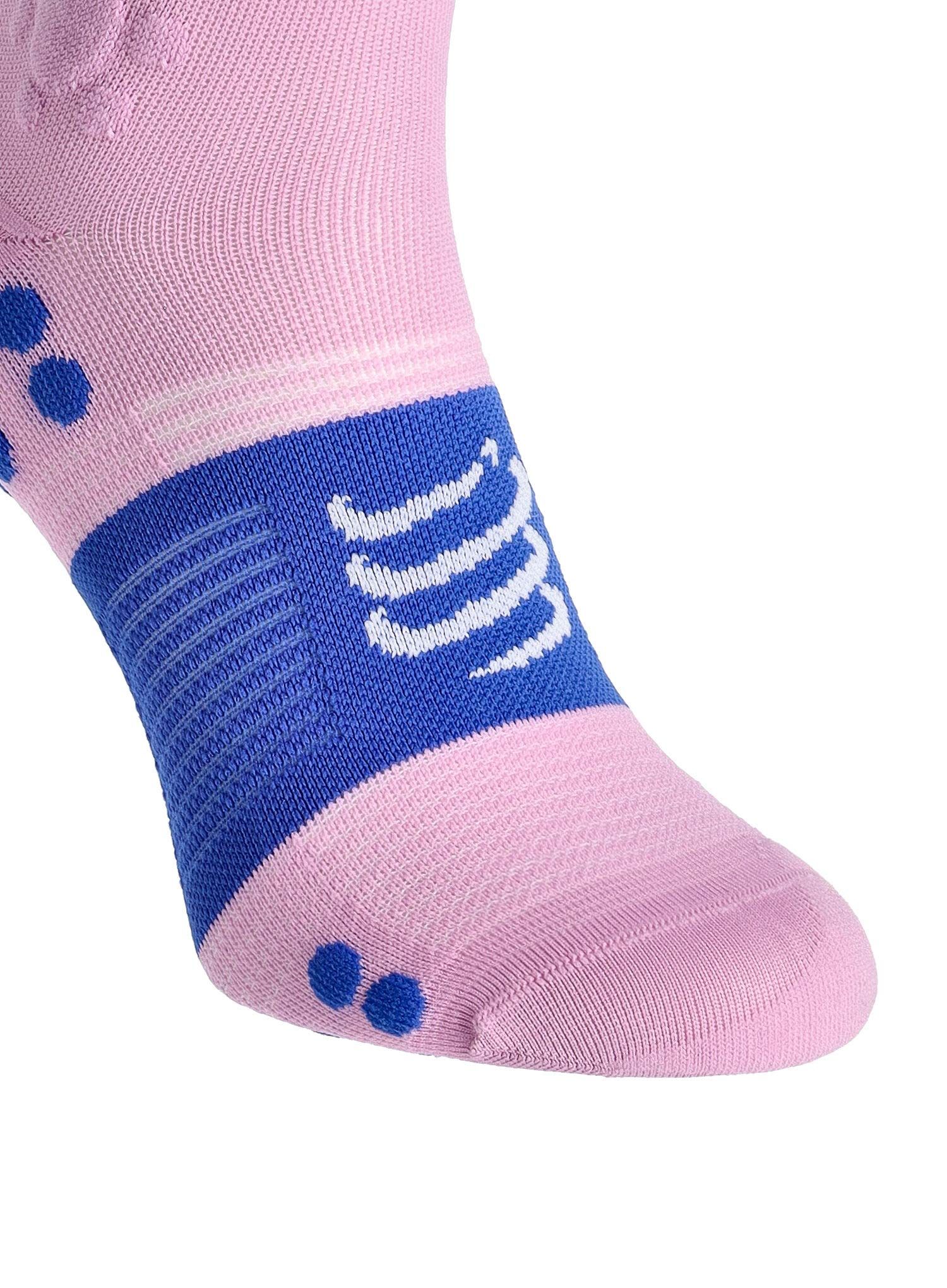 Běžecké ponožky Compressport Pro Racing Socks v4.0 Trail - lupine/dazz blue