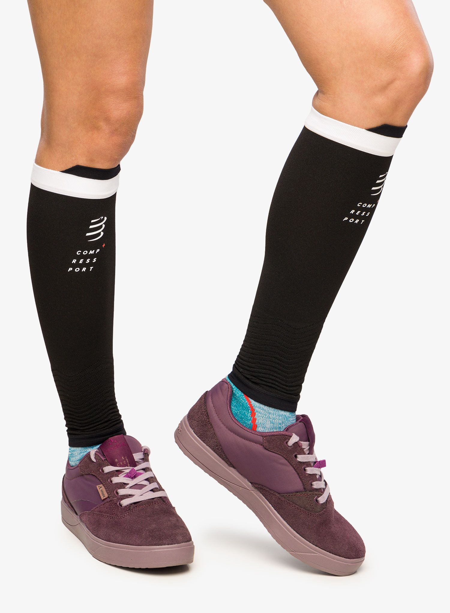 Kompresní nohavice Compressport R2v2 - black