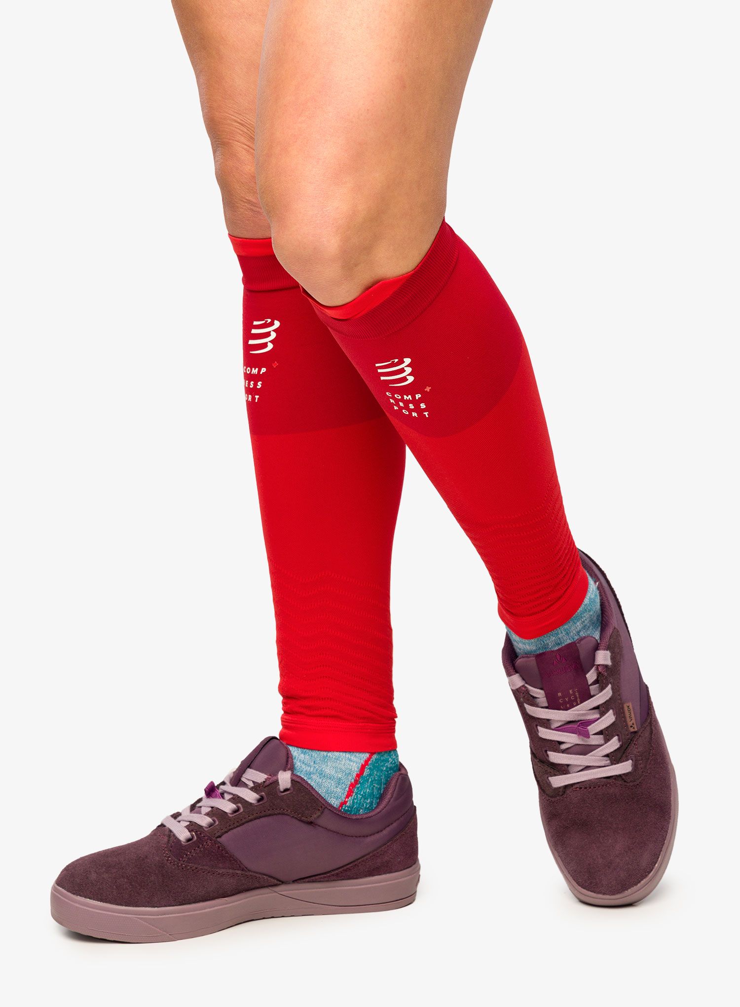 Kompresní pásy Compressport R2v2 - red