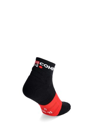 Běžecké ponožky Compressport Ultra Trail Socks v2.0 Low - black/red