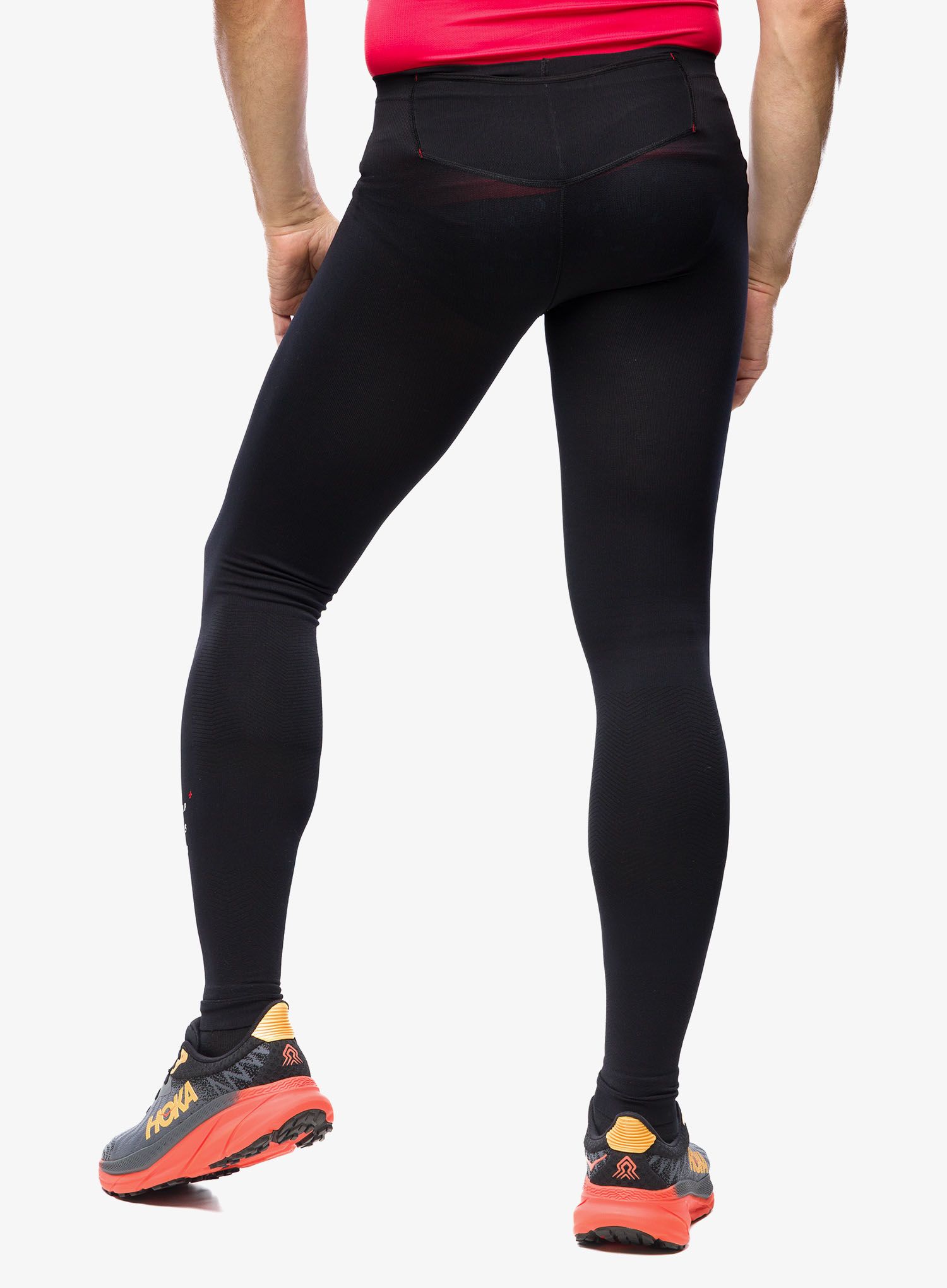 Legíny na běhání Compressport Under Control Full Tight - black