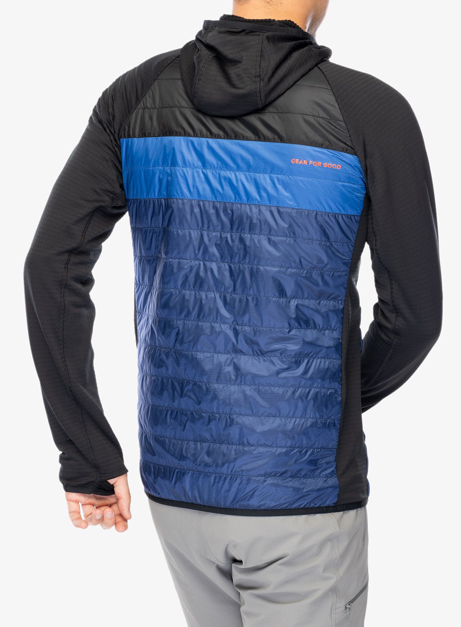 Hybridní bunda Cotopaxi Capa Hybrid Insulated Hooded Jacket - black/maritime