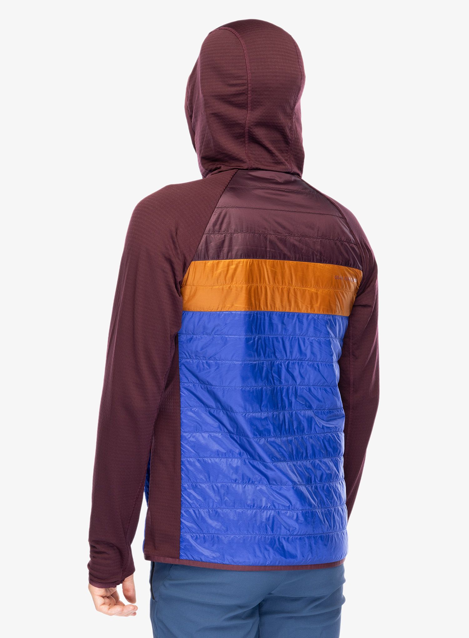 Hybridní bunda Cotopaxi Capa Hybrid Insulated Hooded Jacket - wine/blue violet