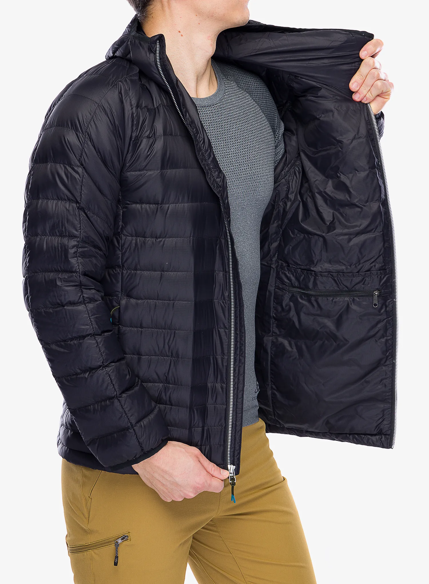 Péřová bunda Cotopaxi Fuego Down Hooded Jacket - cotopaxi black