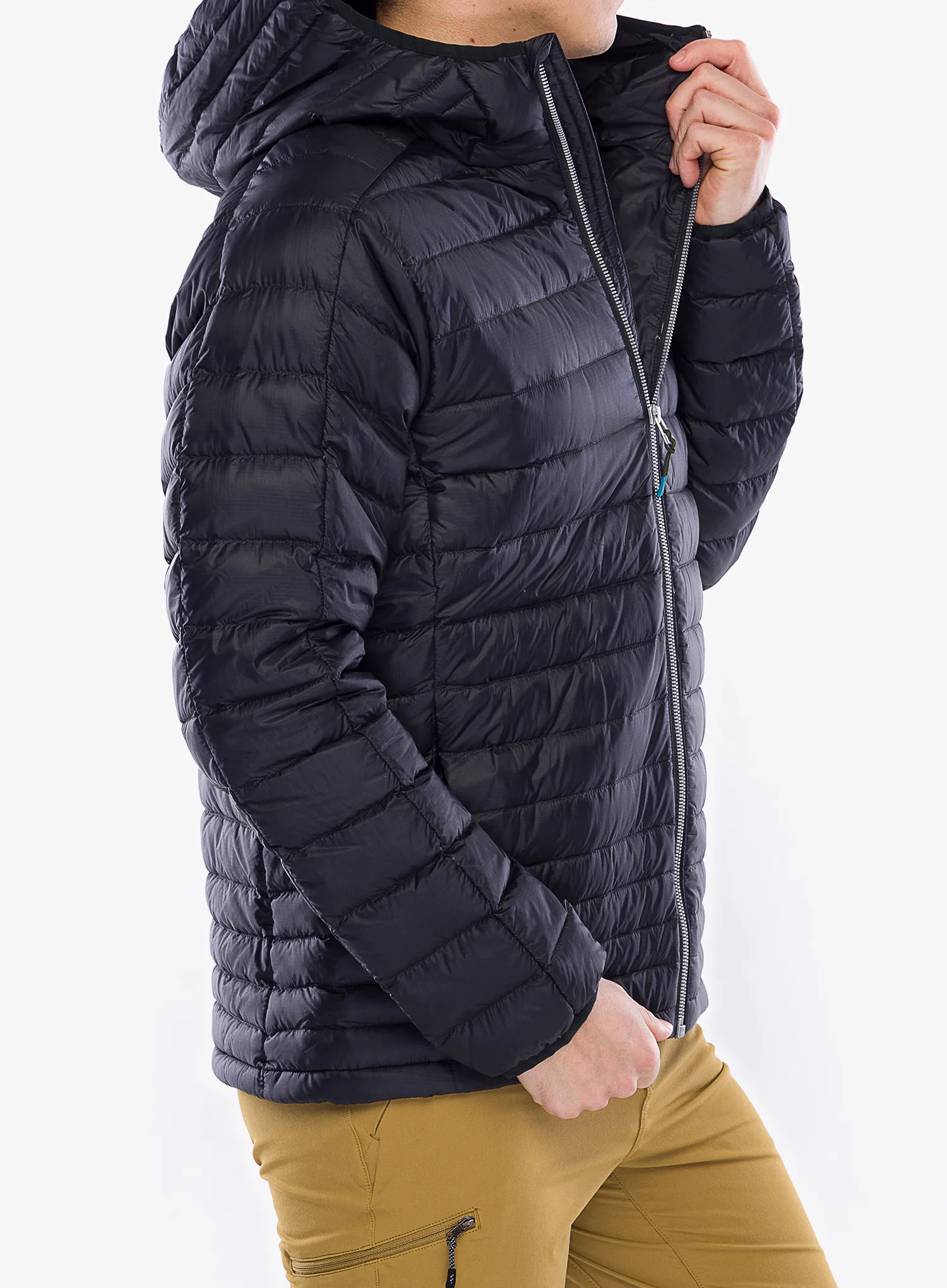 Péřová bunda Cotopaxi Fuego Down Hooded Jacket - cotopaxi black
