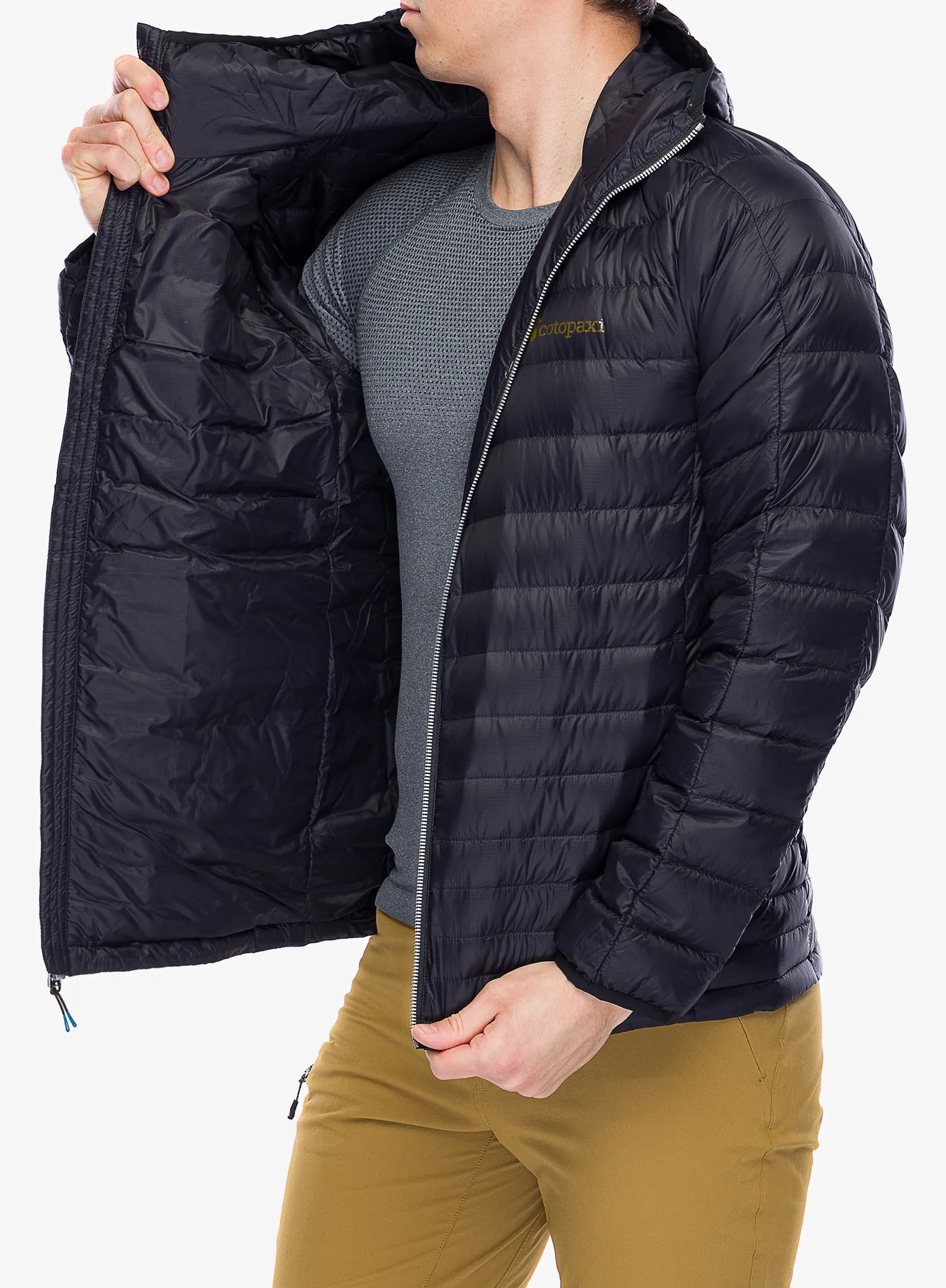 Péřová bunda Cotopaxi Fuego Down Hooded Jacket - cotopaxi black