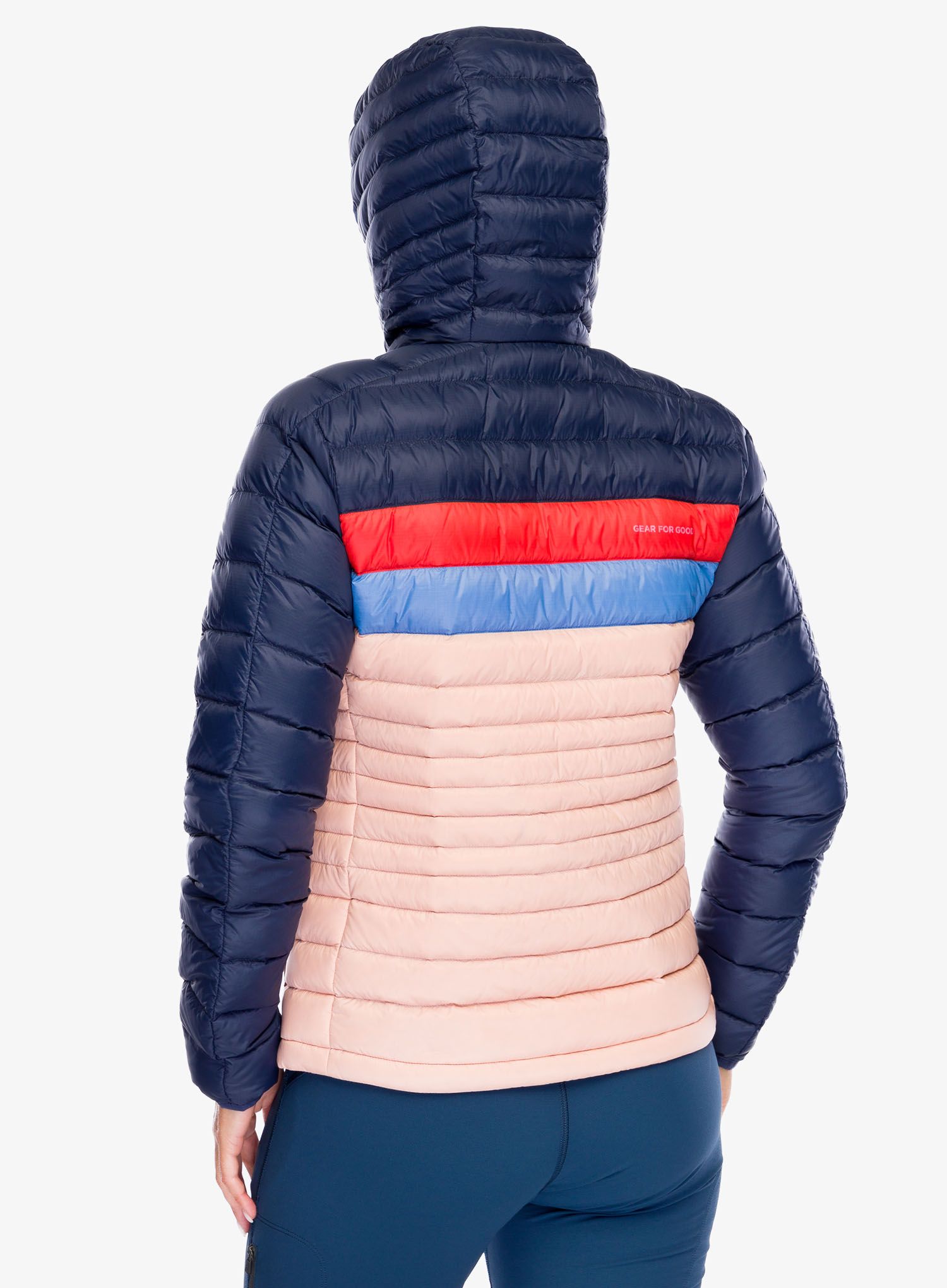 Dámská péřová bunda Cotopaxi Fuego Down Hooded Jacket - ink/rosewood
