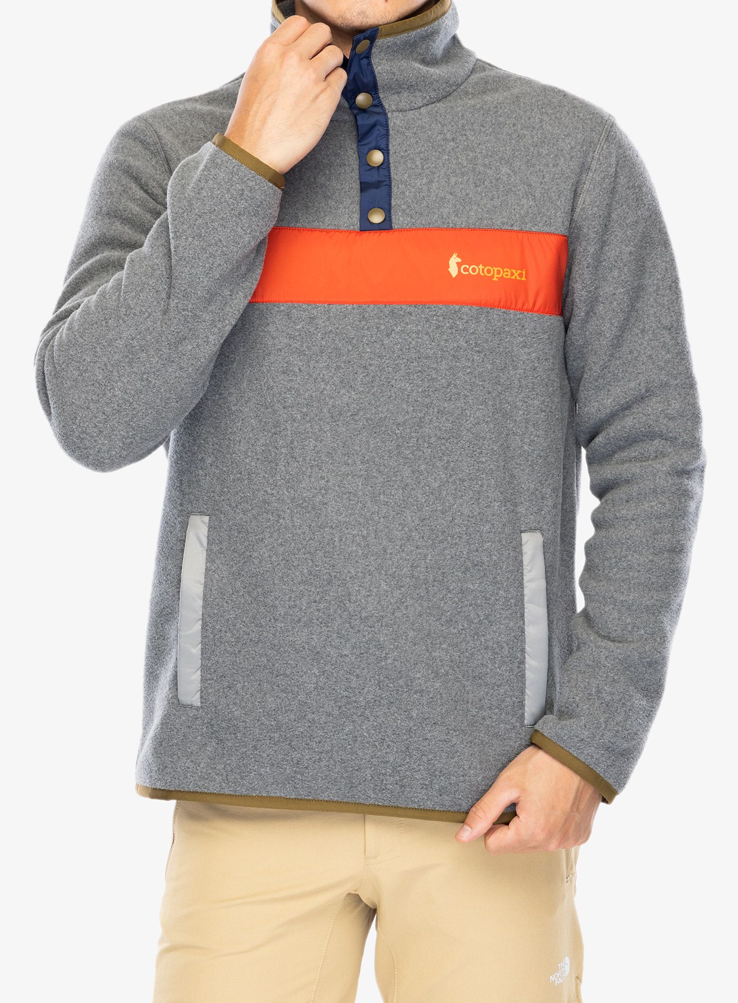 Fleecová mikina Cotopaxi Teca Fleece Pullover - volcanic action