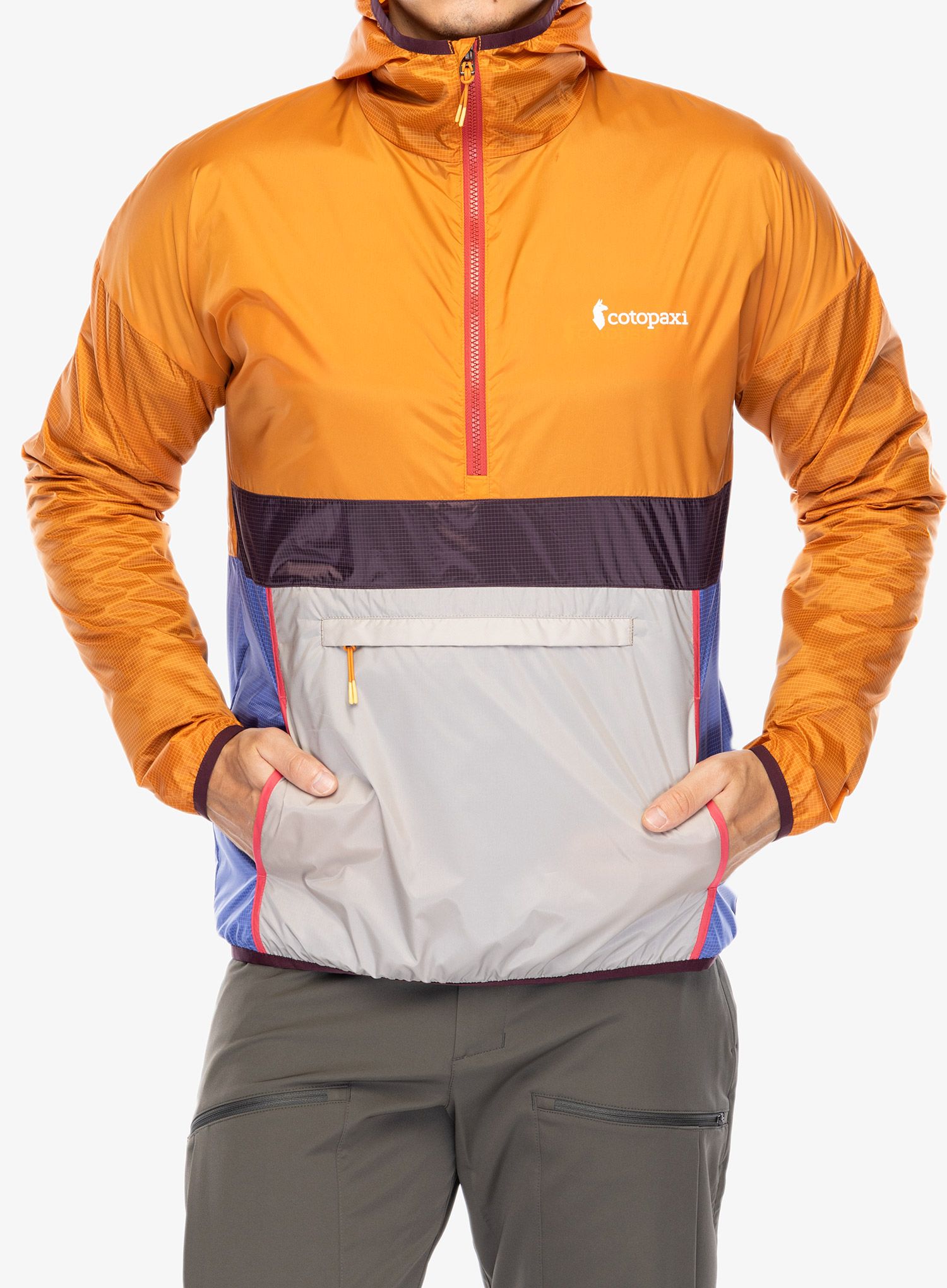 Anorak Cotopaxi Teca Half-Zip Windbreaker - sunrise