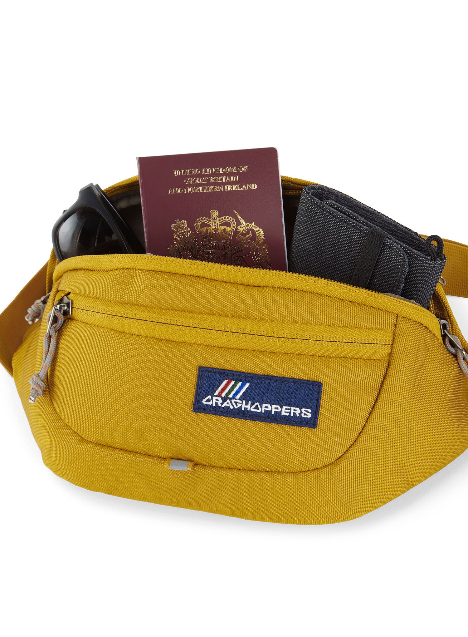 Ledvinka Craghoppers 1.5L Kiwi Classic Bum Bag - butterscotch