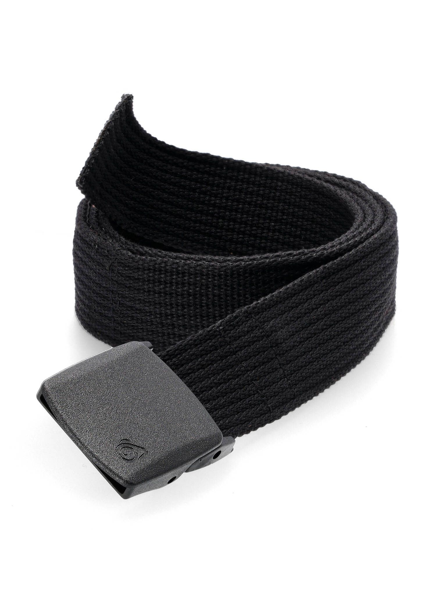 Opasek Craghoppers Adjustable Webbing Money Belt - black/black