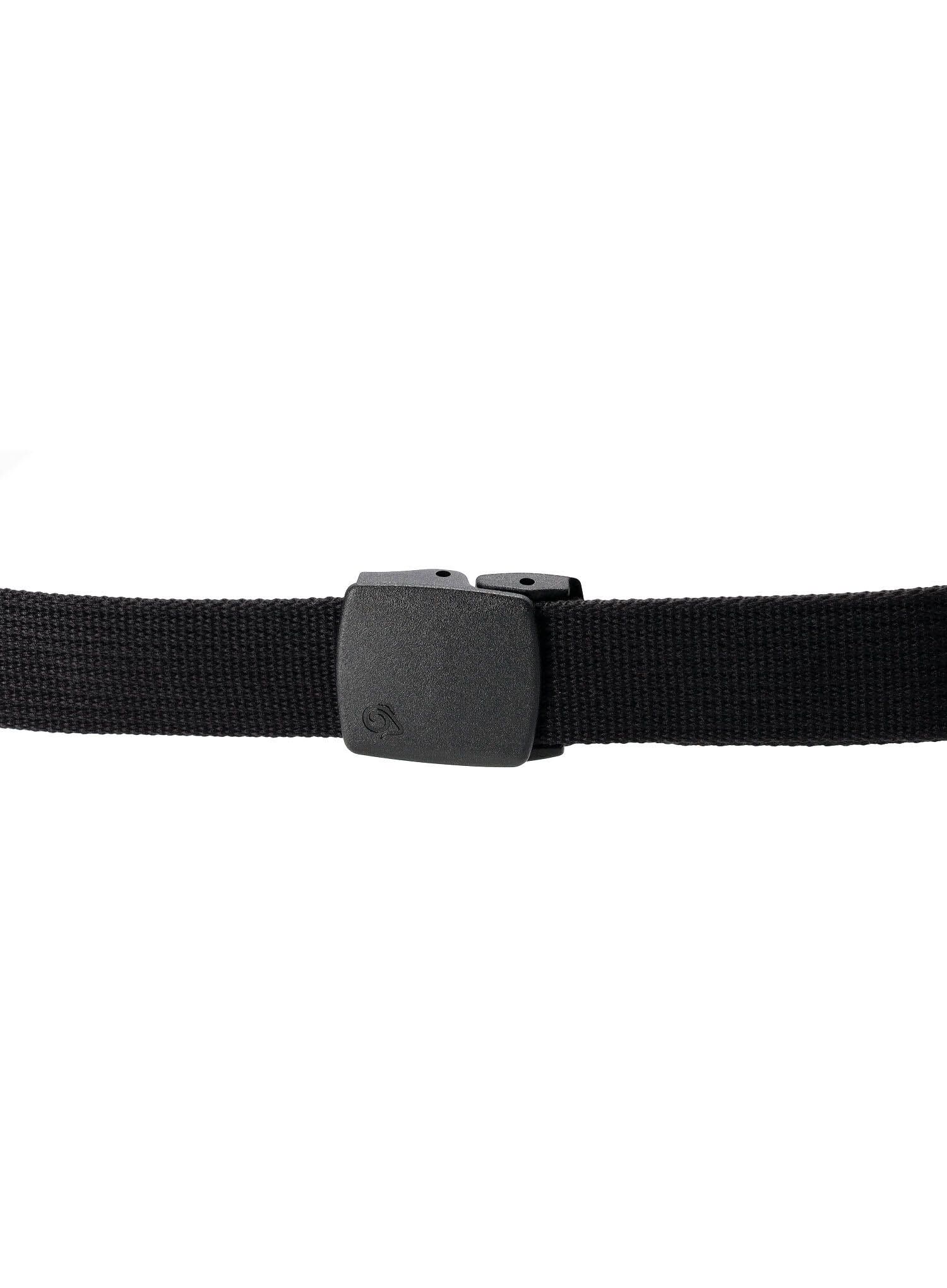Opasek Craghoppers Adjustable Webbing Money Belt - black/black
