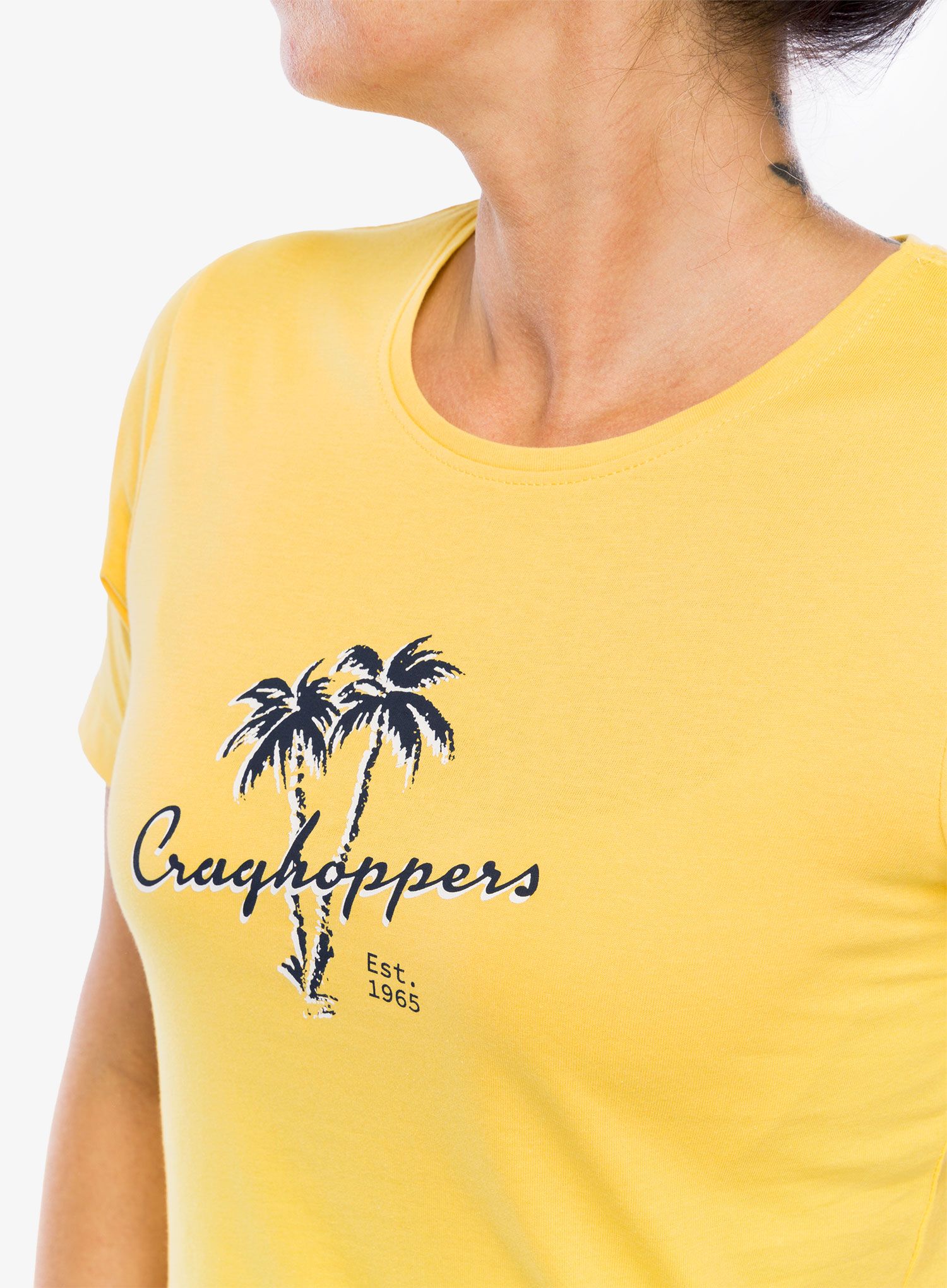 Dámské tričko Craghoppers Ally S/S - pineapple palm tree