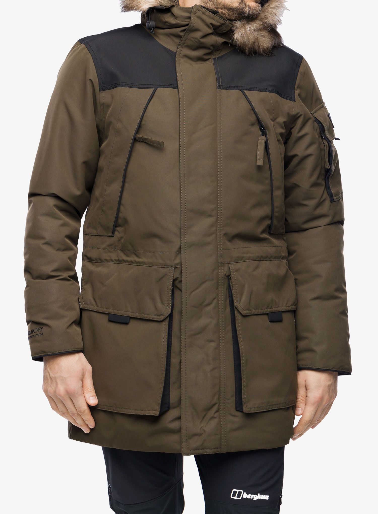 Zimní bunda Craghoppers Bishorn II Jacket - woodland green/black