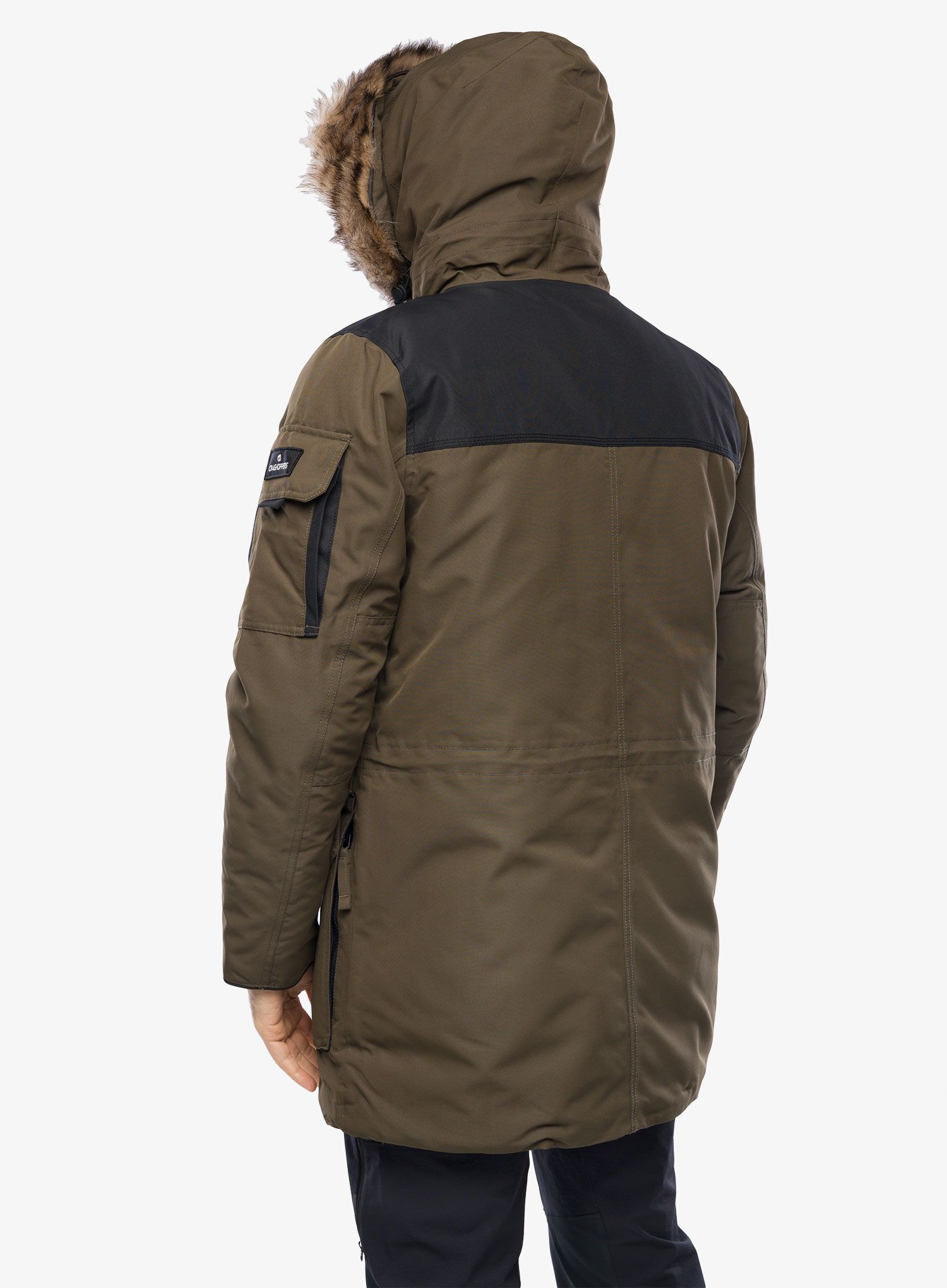 Zimní bunda Craghoppers Bishorn II Jacket - woodland green/black