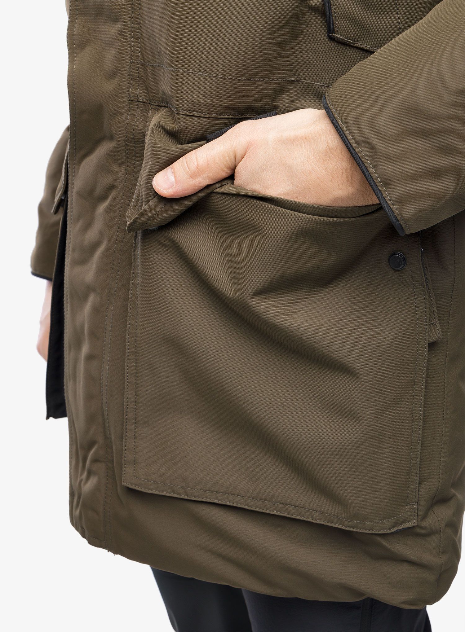 Zimní bunda Craghoppers Bishorn II Jacket - woodland green/black