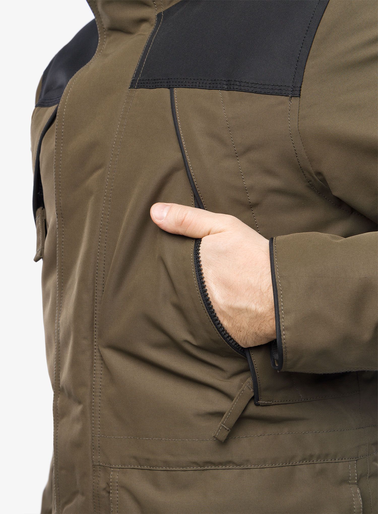 Zimní bunda Craghoppers Bishorn II Jacket - woodland green/black