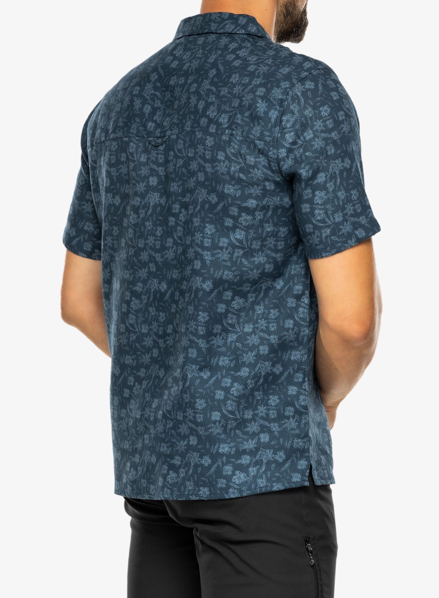 Košile Craghoppers NosiBotanical Pasport S/S Shirt - poseidon blue