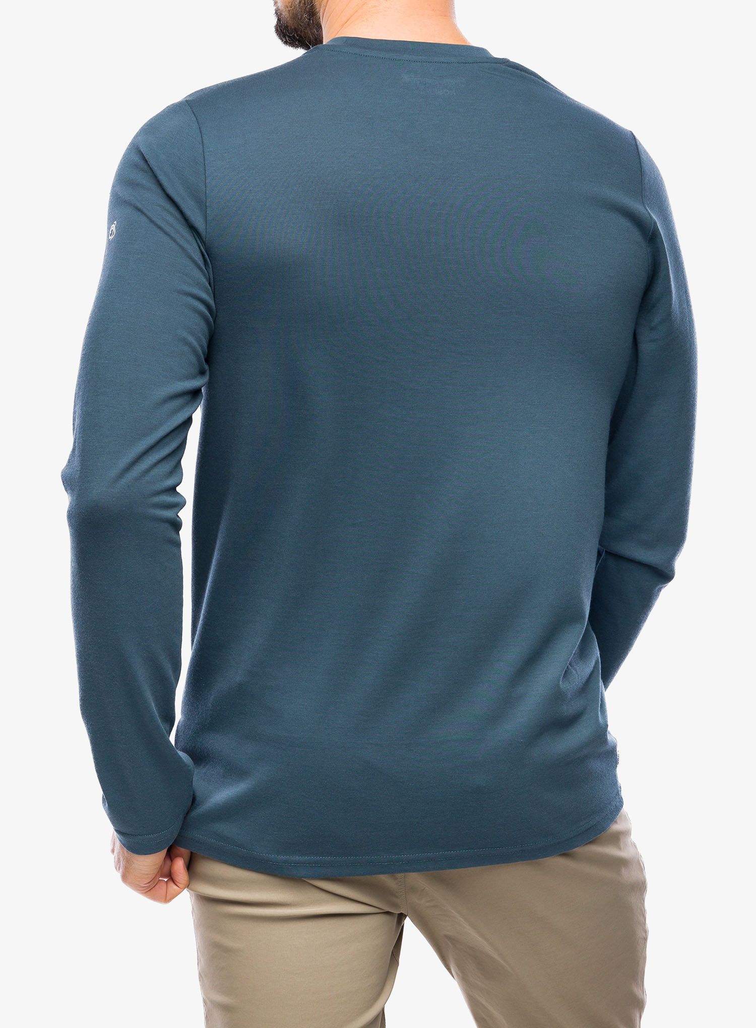 Longsleeve Craghoppers NosiLife Abel LS T-Shirt - blue stone