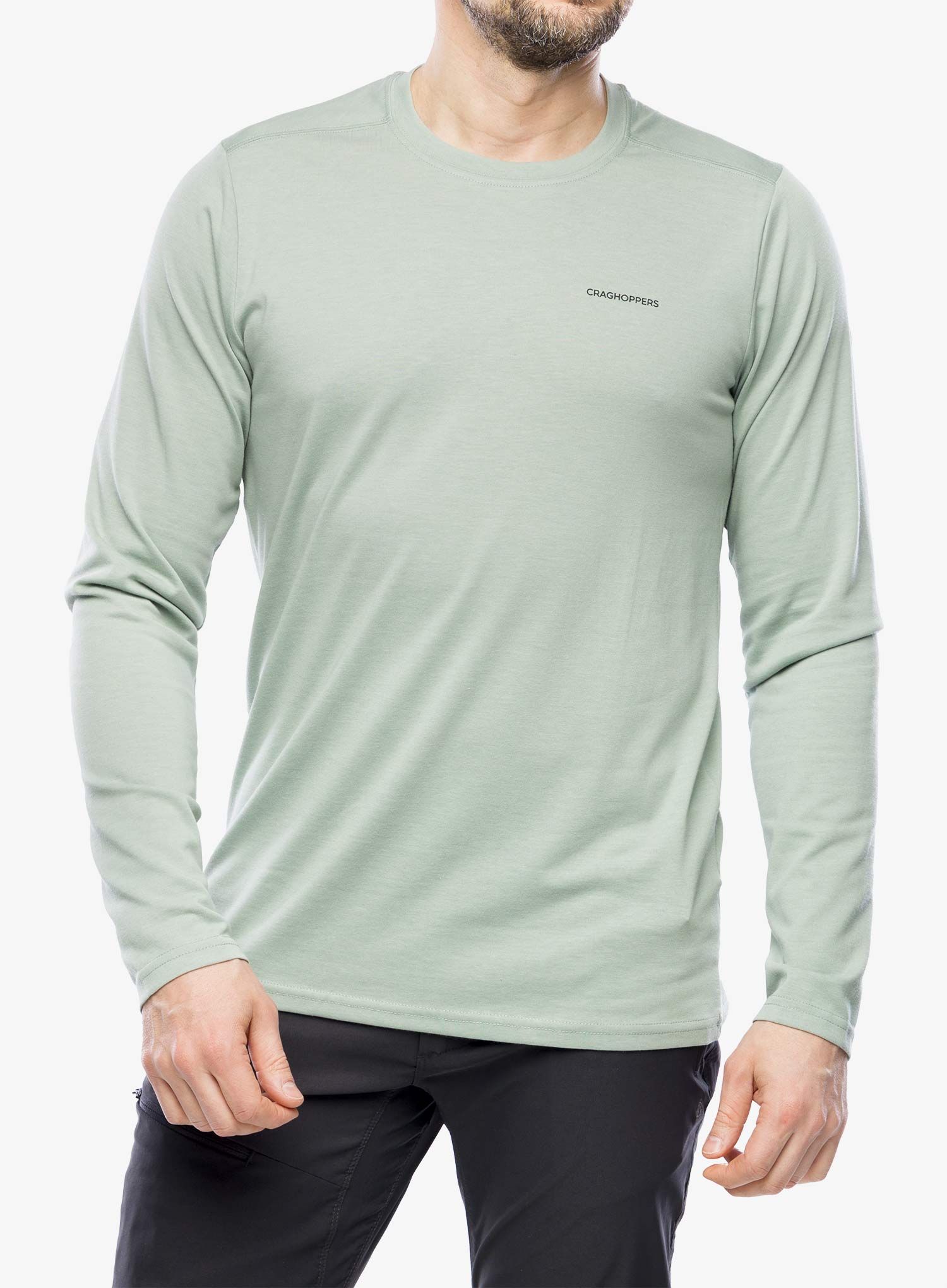 Longsleeve Craghoppers NosiLife Abel LS T-Shirt - lichen green