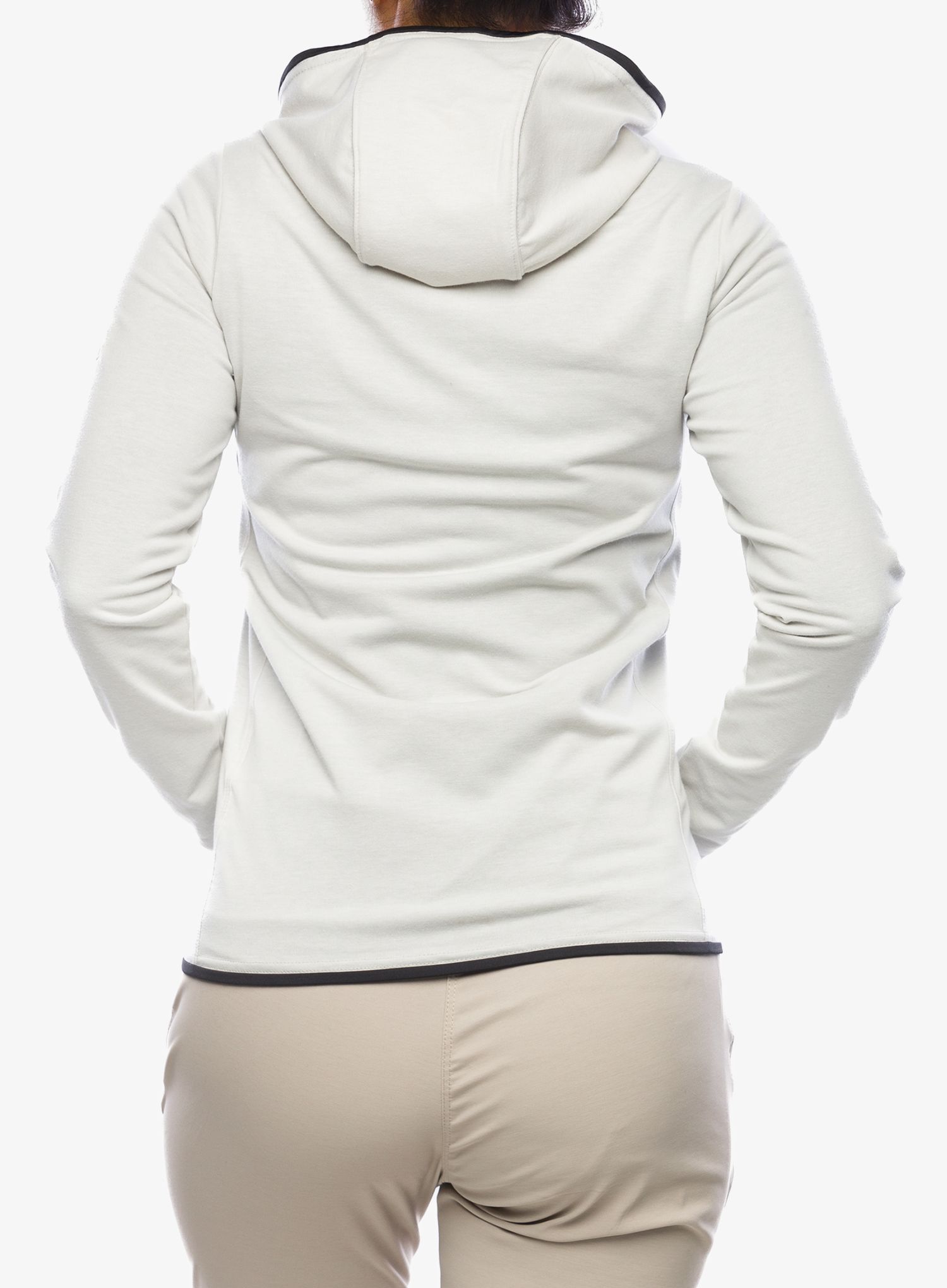 Dámská mikina s kapucí Craghoppers NosiLife Afia Hooded Jacket - light grey marl