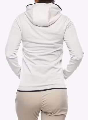 Dámská mikina s kapucí Craghoppers NosiLife Afia Hooded Jacket - light grey marl