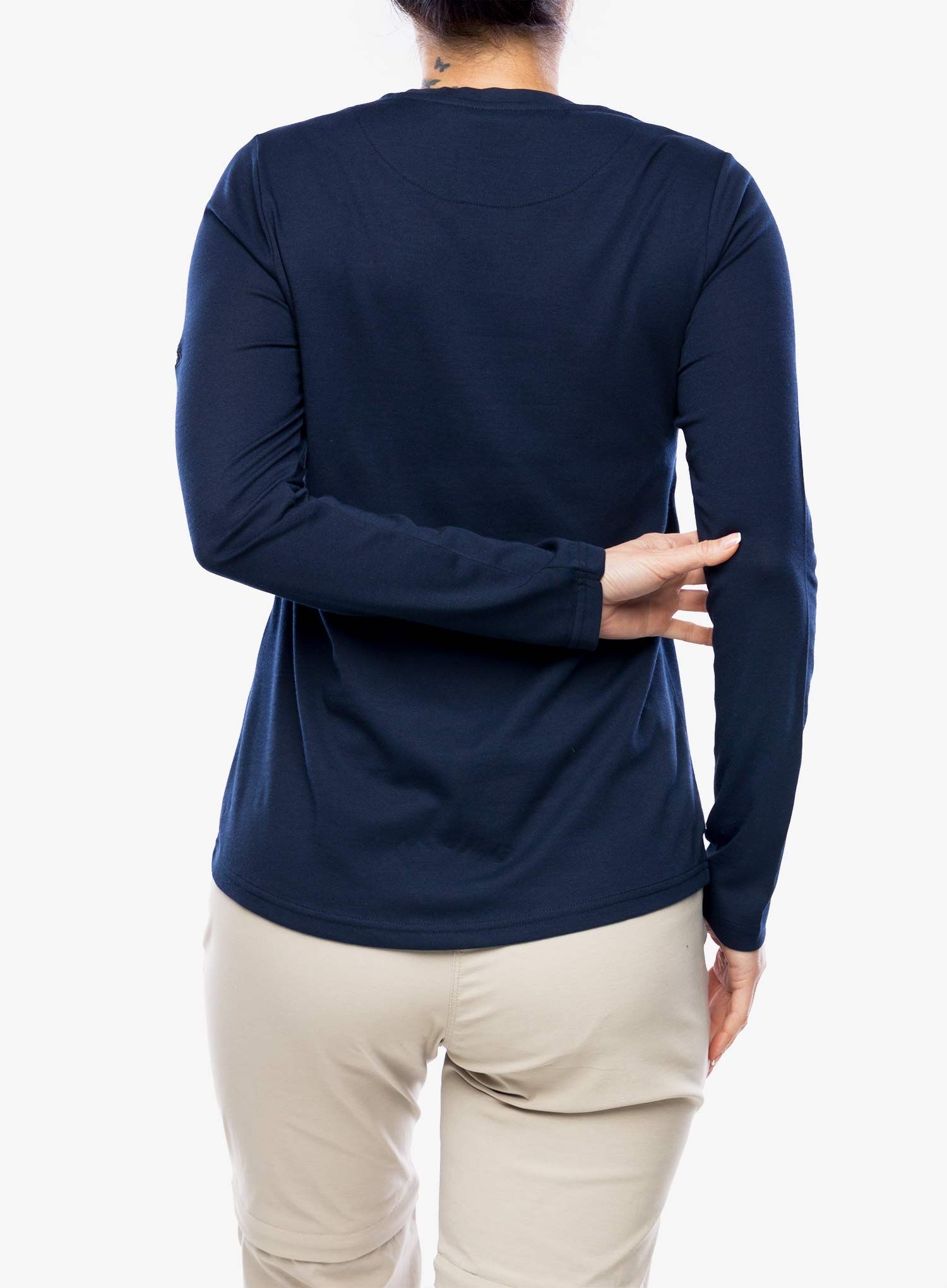 Dámské triko s dlouhým rukávem Craghoppers NosiLife Akona LS Top - blue navy