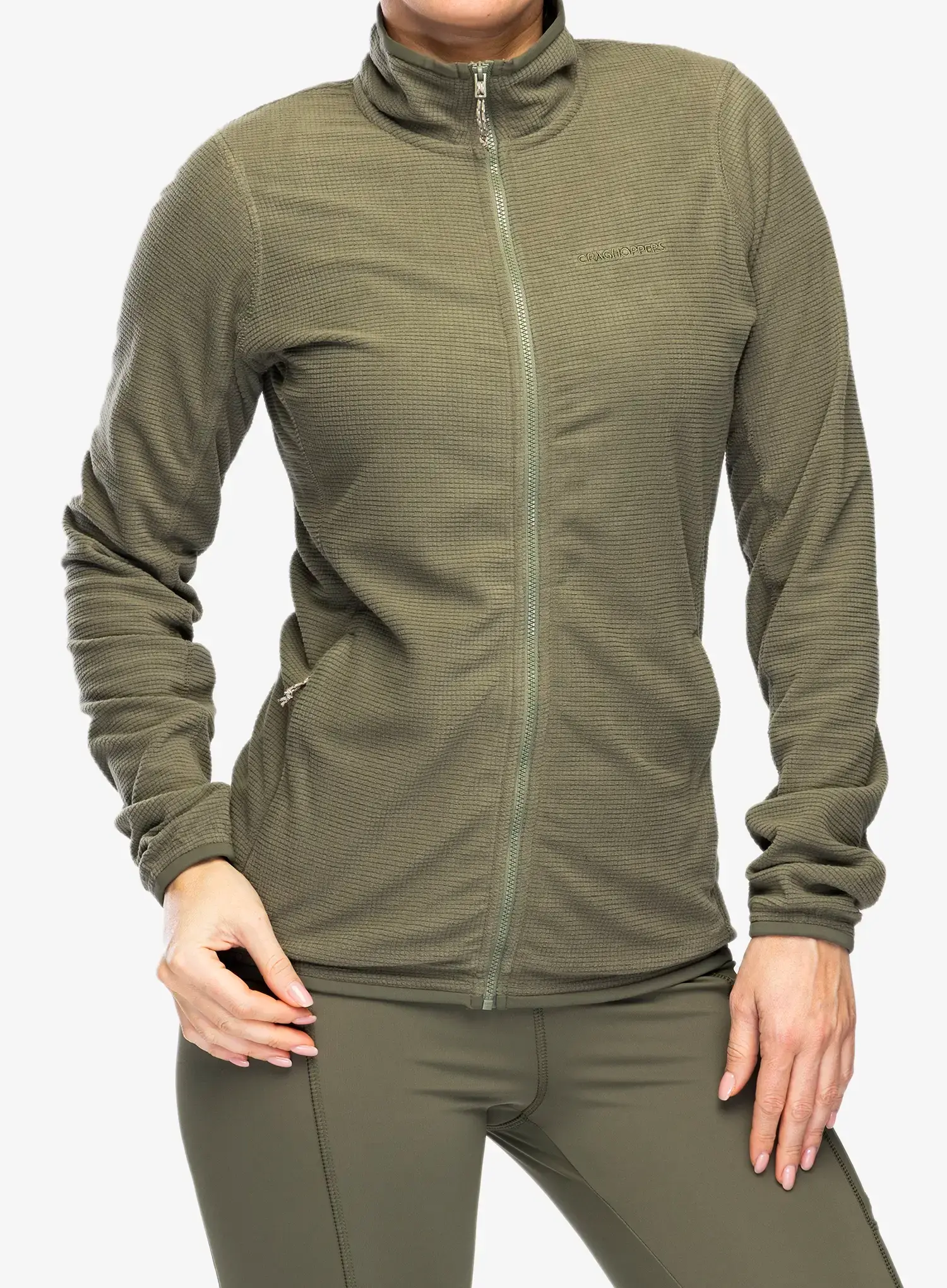 Fleecová bunda Craghoppers NosiLife Anya Jacket - soft moss