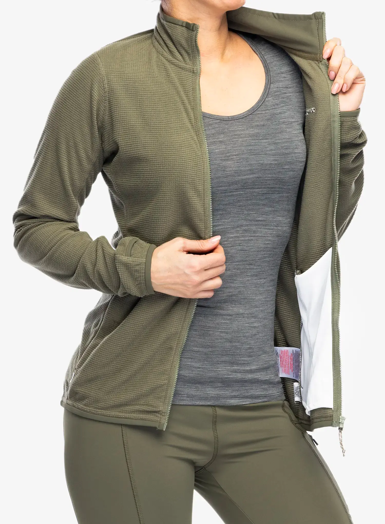 Fleecová bunda Craghoppers NosiLife Anya Jacket - soft moss
