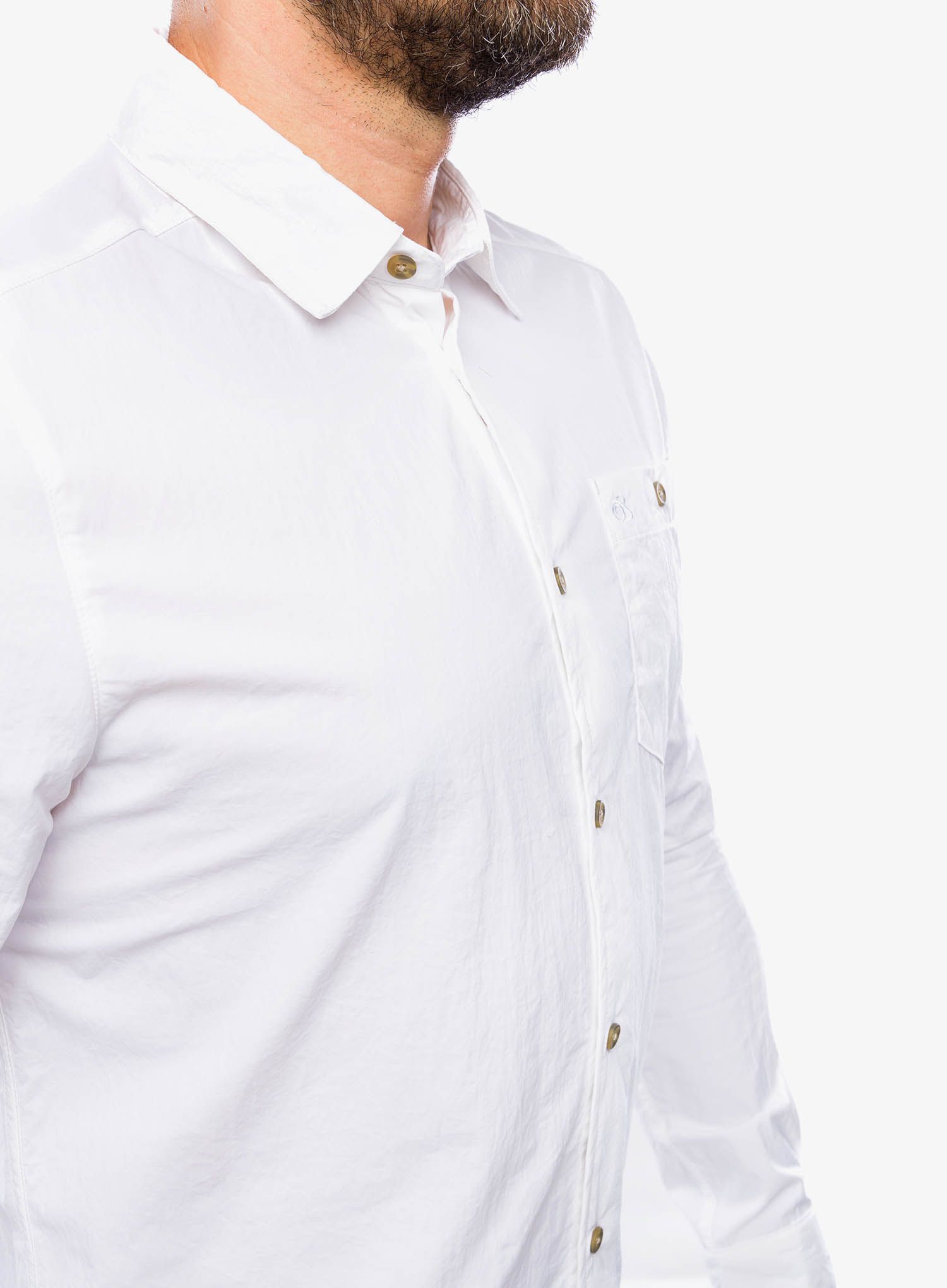 Košile Craghoppers NosiLife Nuoro LS Shirt II - white