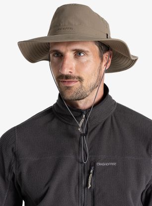 Turistický klobouk Craghoppers NosiLife Outback Hat II - pebble