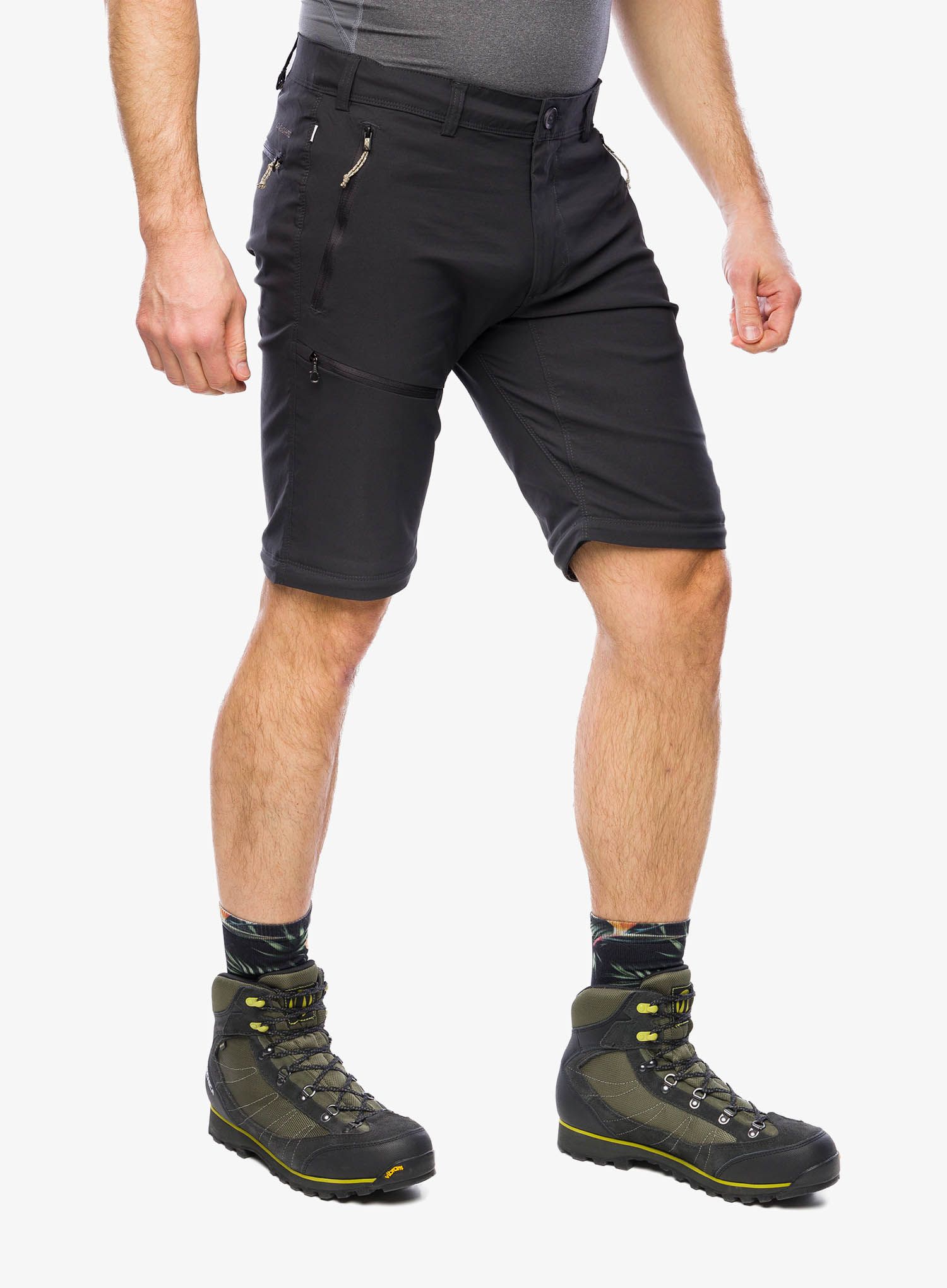 Turistické kalhoty Craghoppers NosiLife Pro Convertible Trouser III - black pepper