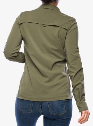 Košile dámská Craghoppers NosiLife Pro LS Shirt V - wild olive