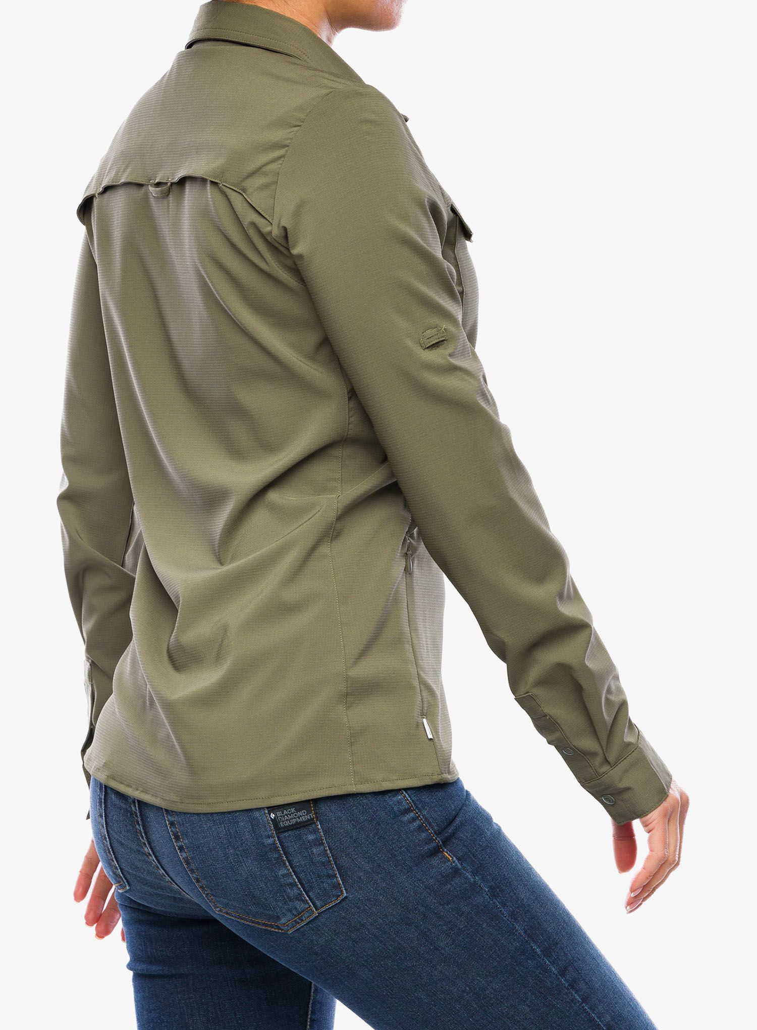 Košile dámská Craghoppers NosiLife Pro LS Shirt V - wild olive