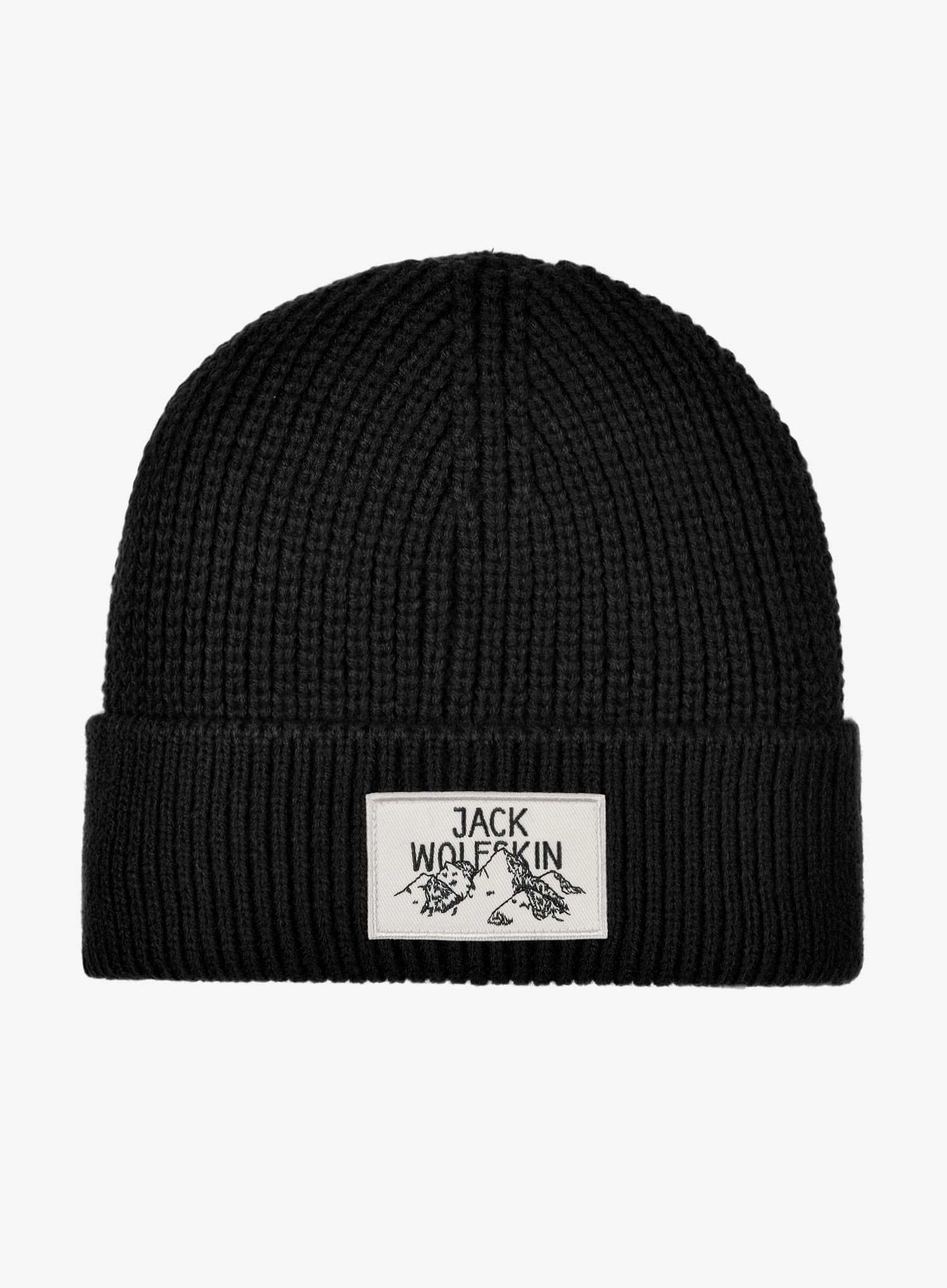 Zimní čepice Jack Wolfskin Badge Beanie - black