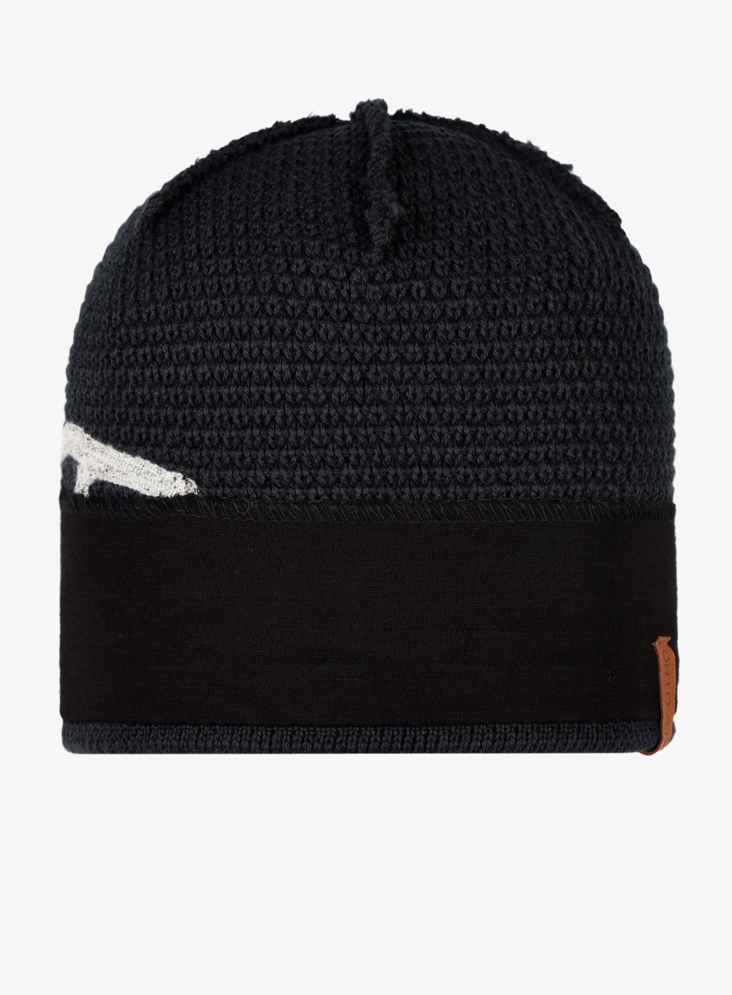 Zimní čepice Ortovox Rock'N'Wool Beanie - black raven