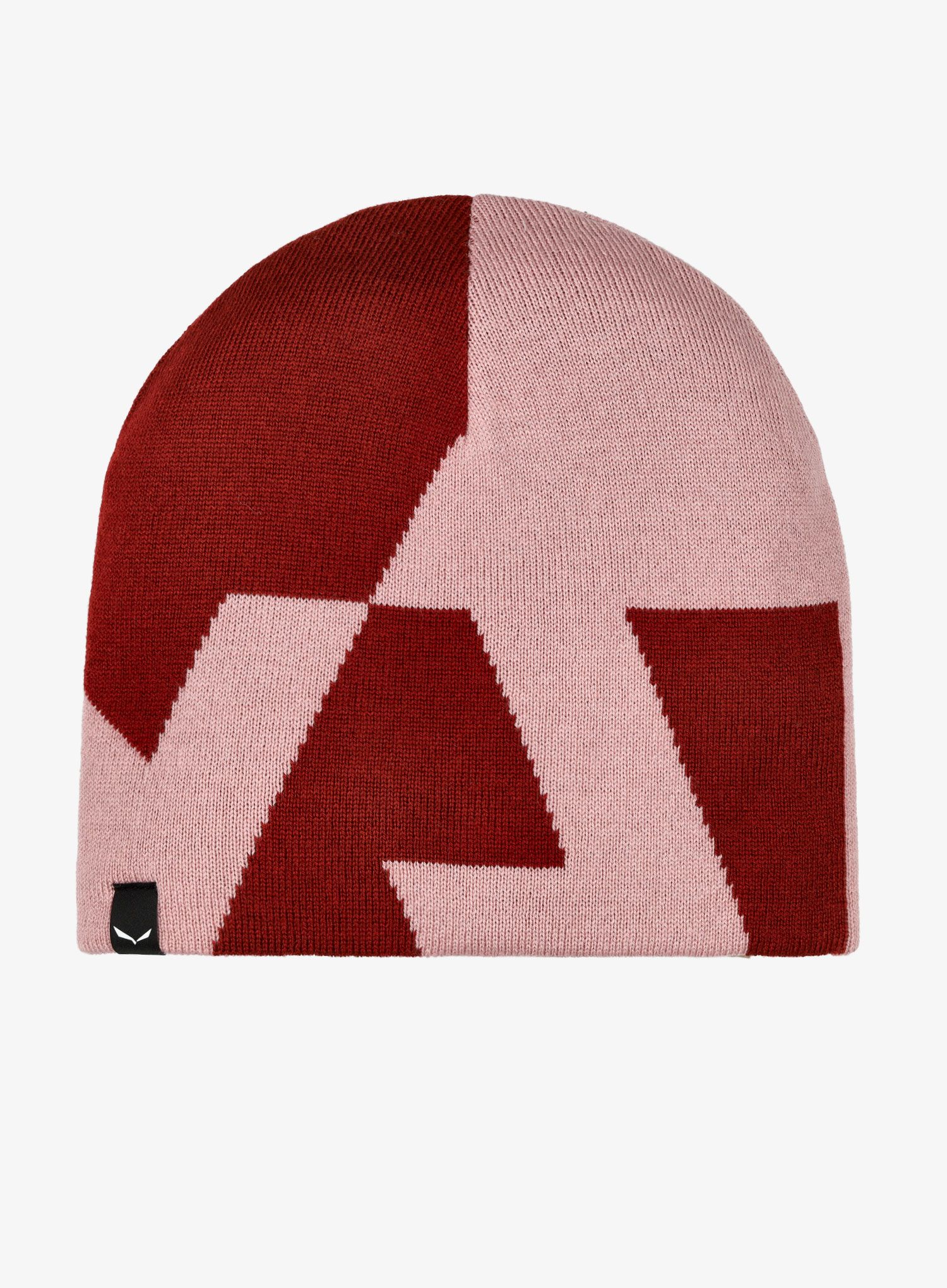 Zimní čepice Salewa Pure Reversible Wool Beanie - syrah