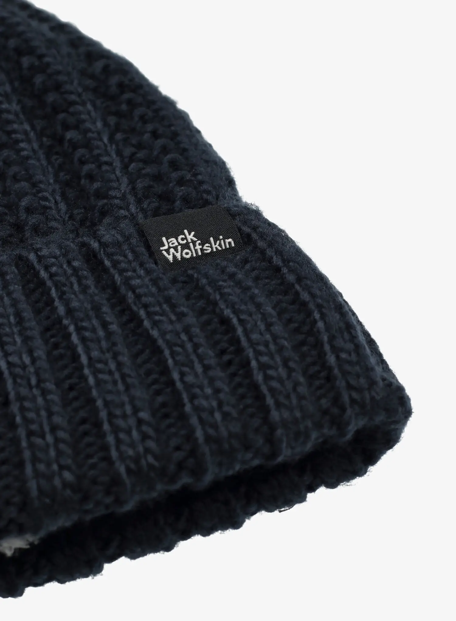 Dámská zimní čepice Jack Wolfskin Highloft Knit Beanie - night blue