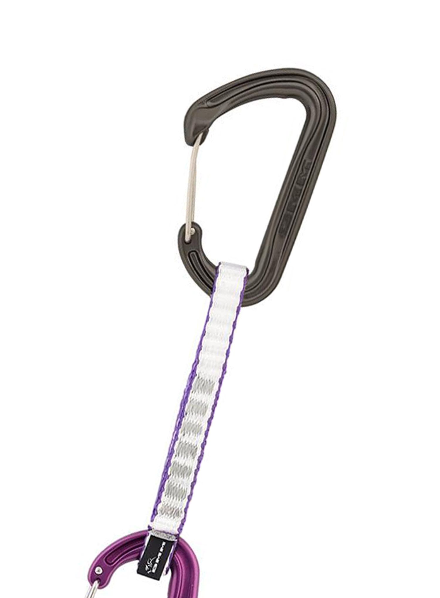 Lezecké expresky DMM Chimera Quickdraw 12 cm 6-pack - purple