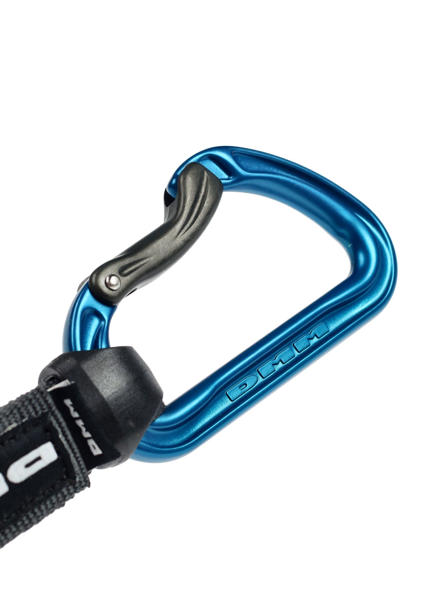 Expreska DMM Shadow Quickdraw 18 cm - titanium/blue