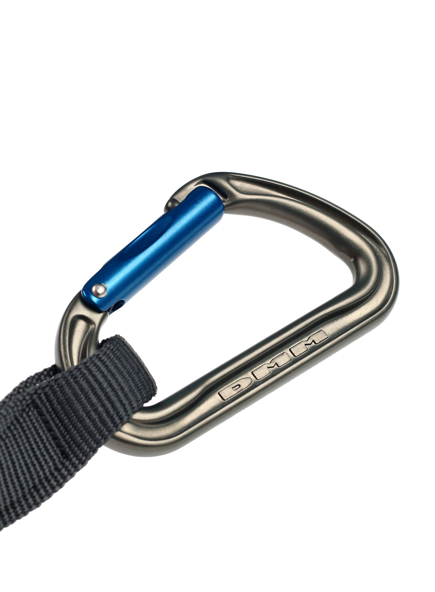 Expreska DMM Shadow Quickdraw 18 cm - titanium/blue