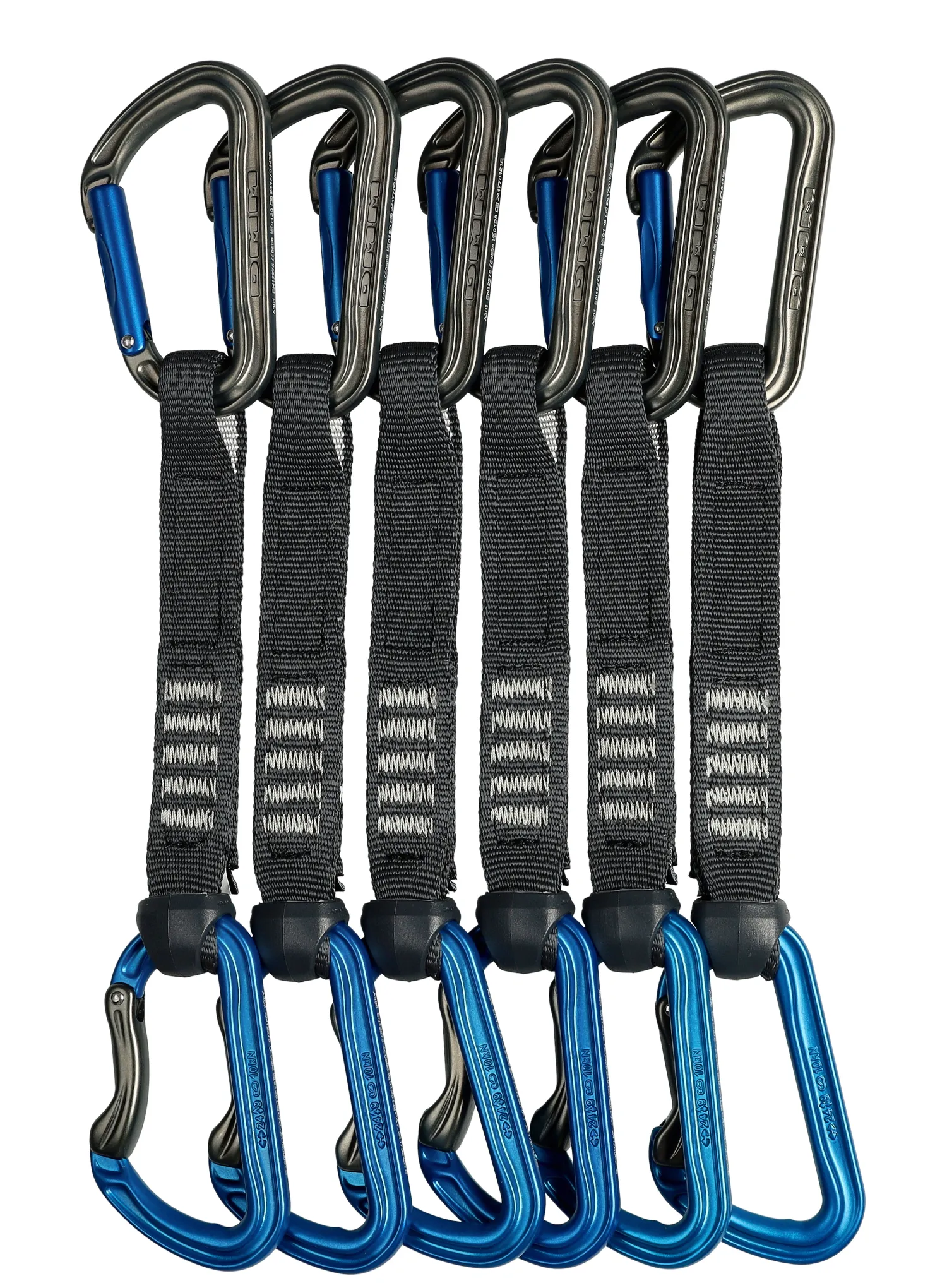 Lezecké expresky DMM Shadow Quickdraw SET - blue