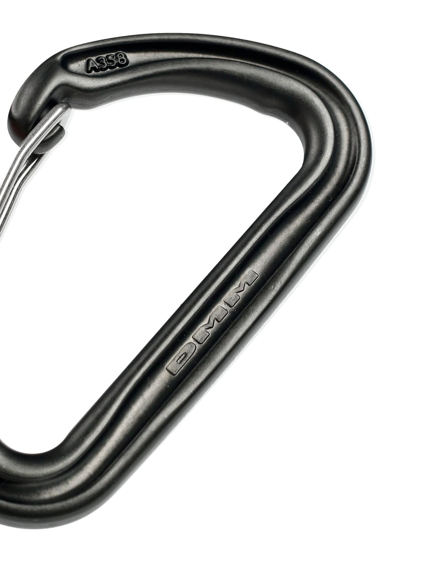 Horolezecká karabina DMM Spectre - matt grey